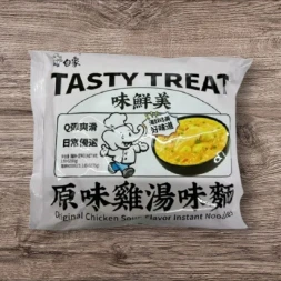 Китайская лапша быстрого приготовления Tasty Treat со вкусом белой курицы 84 г
